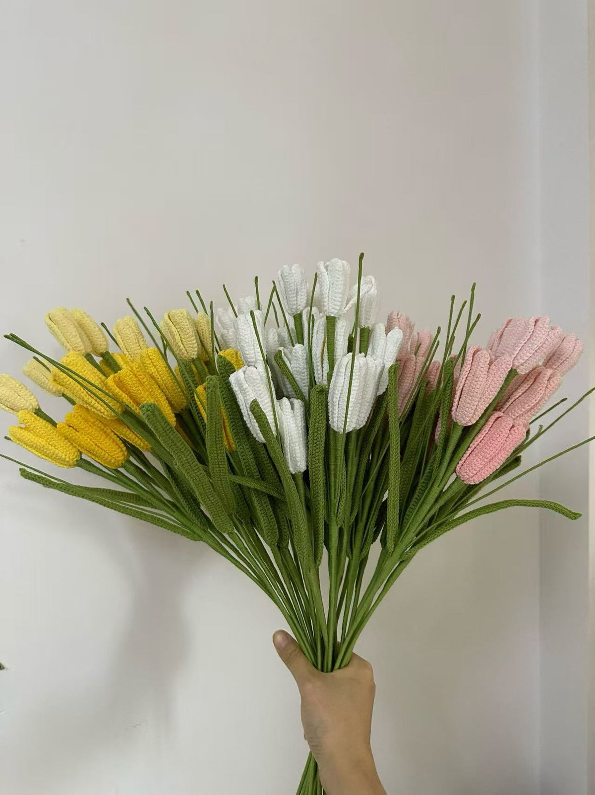Rain Lily Crochet Flower Stem CF-023