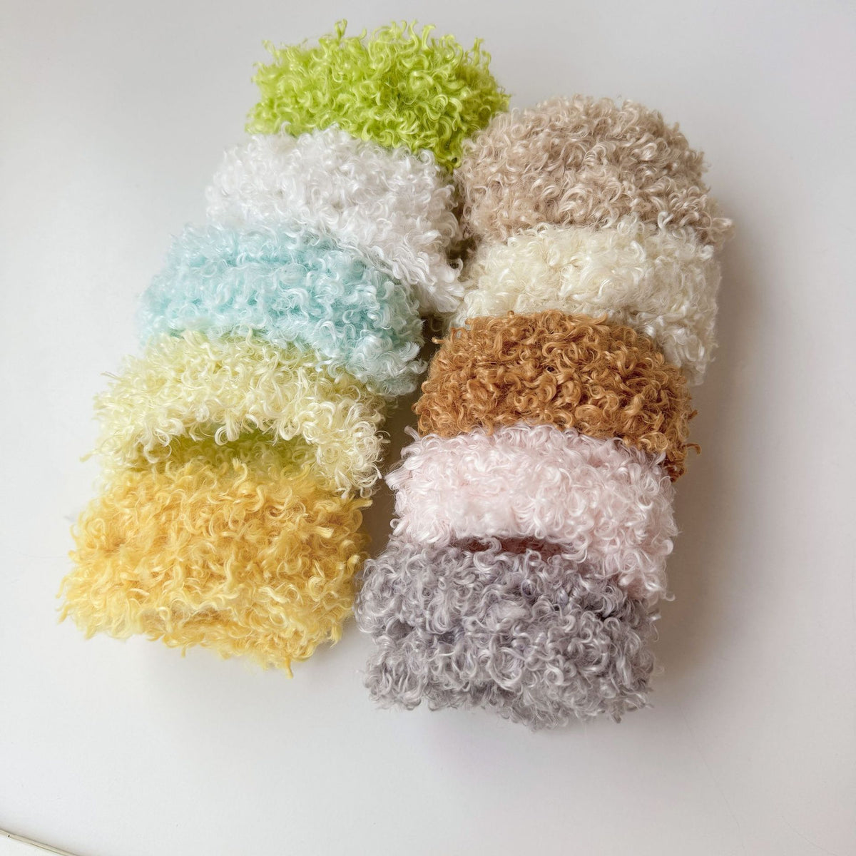 20mm×100cm Poodle Curl Pipe Cleaner, Thick Chenille Stems for Doll Making Plush Crafts DIY Supplies