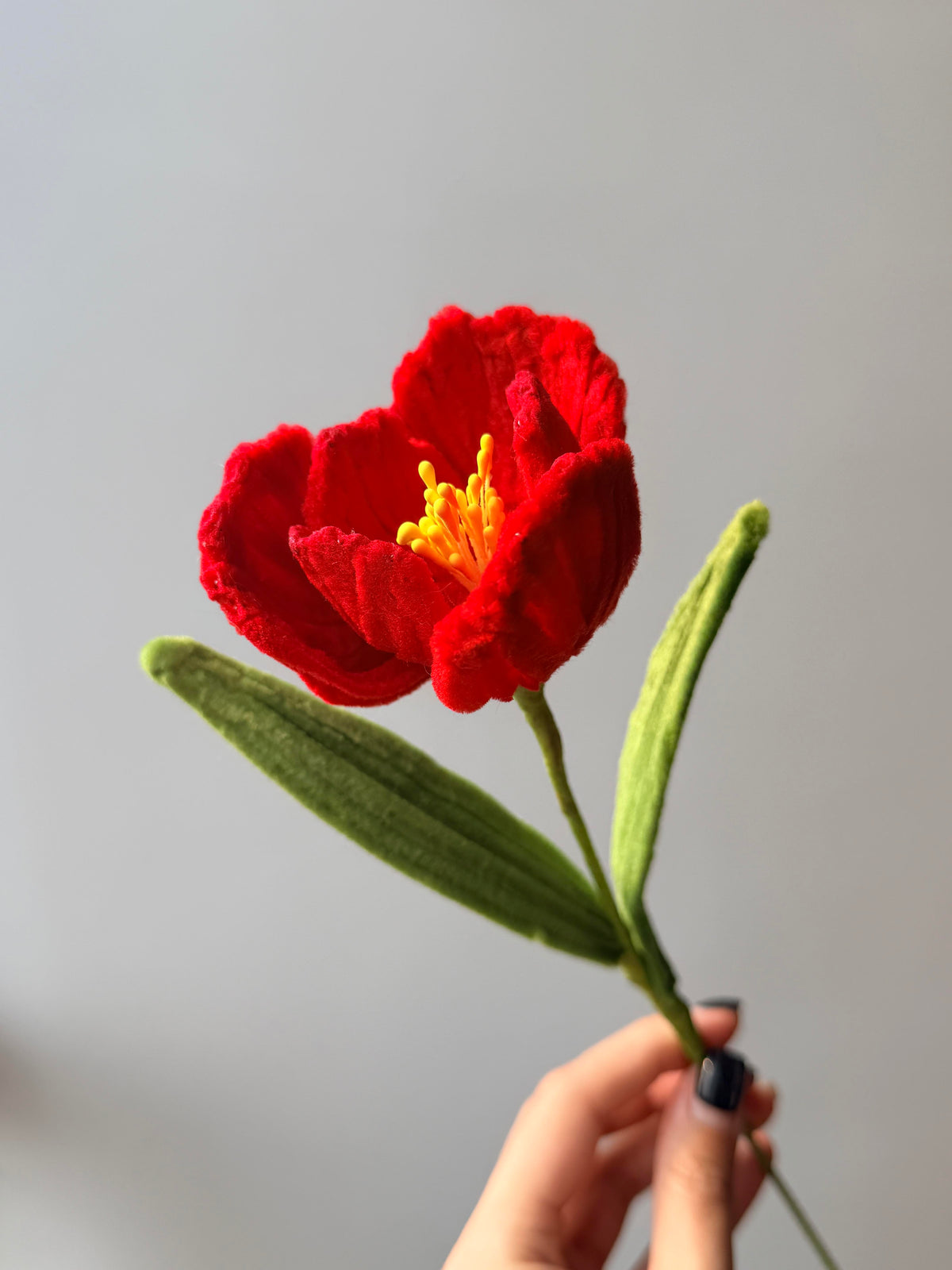 Deluxe Tulip Pipe Cleaner Flower