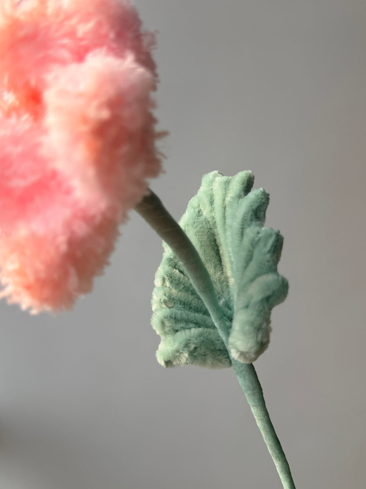 Peony Pipe Cleaner Flower