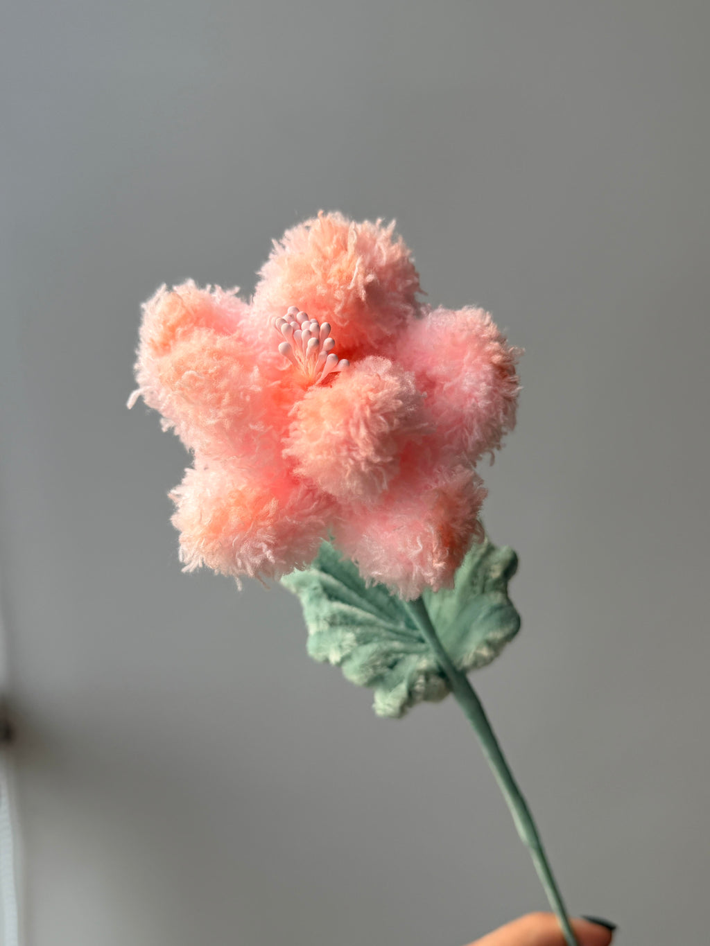 Peony Pipe Cleaner Flower