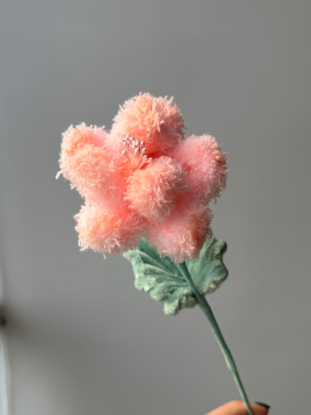 Peony Pipe Cleaner Flower