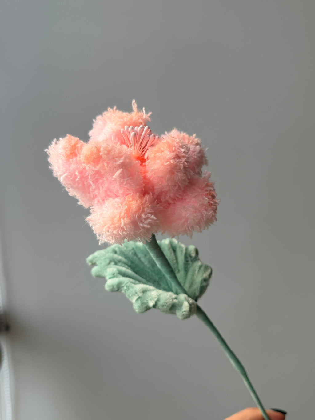 Peony Pipe Cleaner Flower