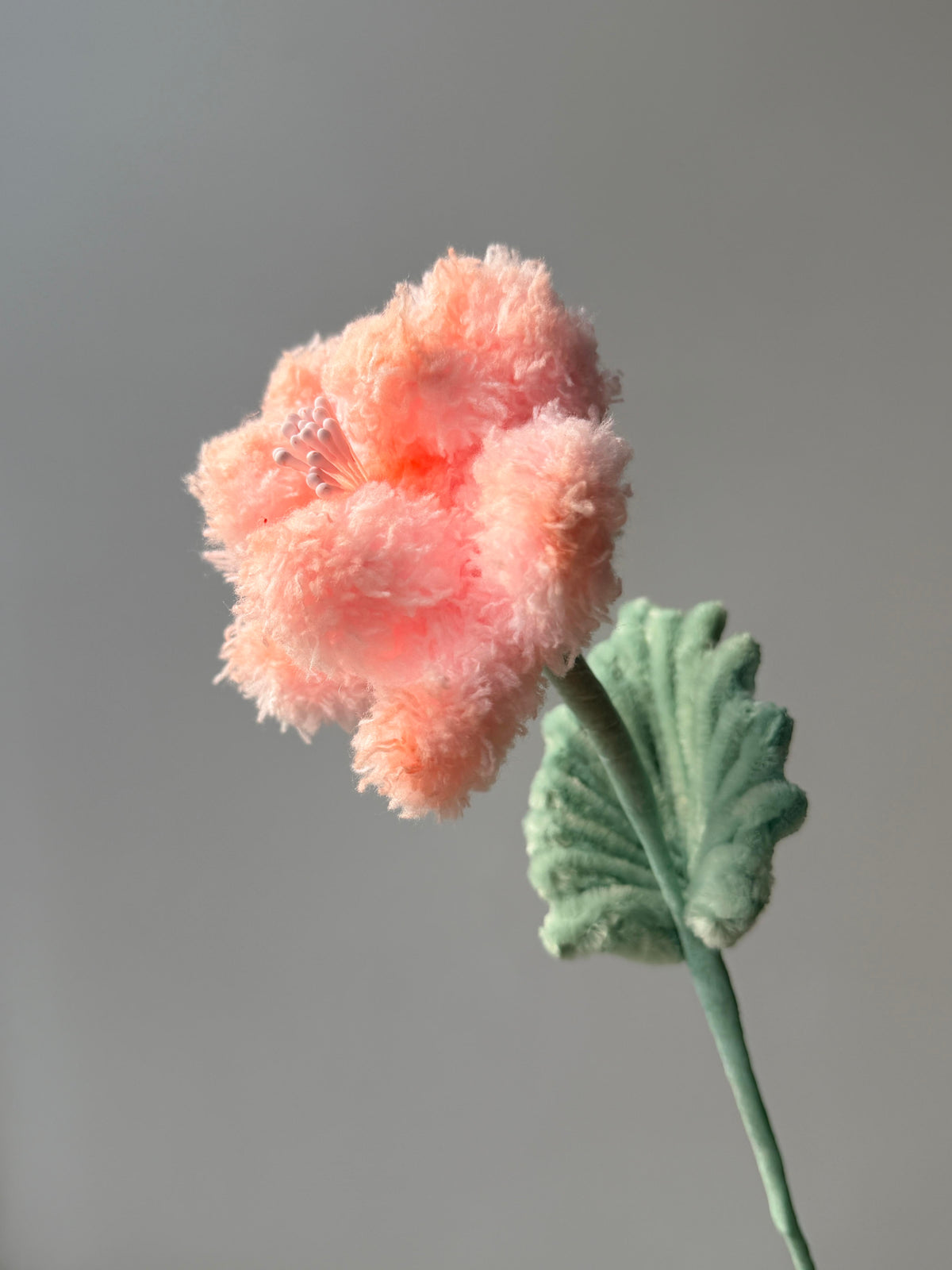 Peony Pipe Cleaner Flower