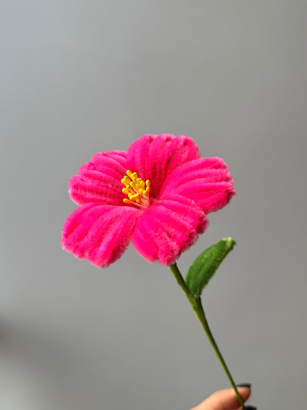 Hibiscus Pipe Cleaner Flower