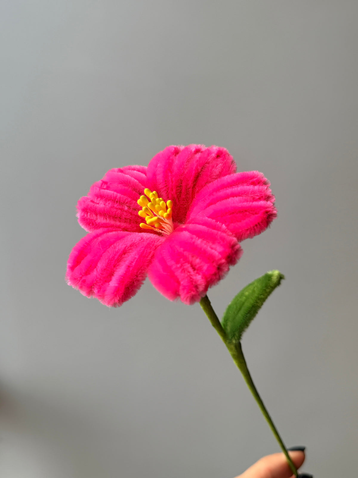 Hibiscus Pipe Cleaner Flower