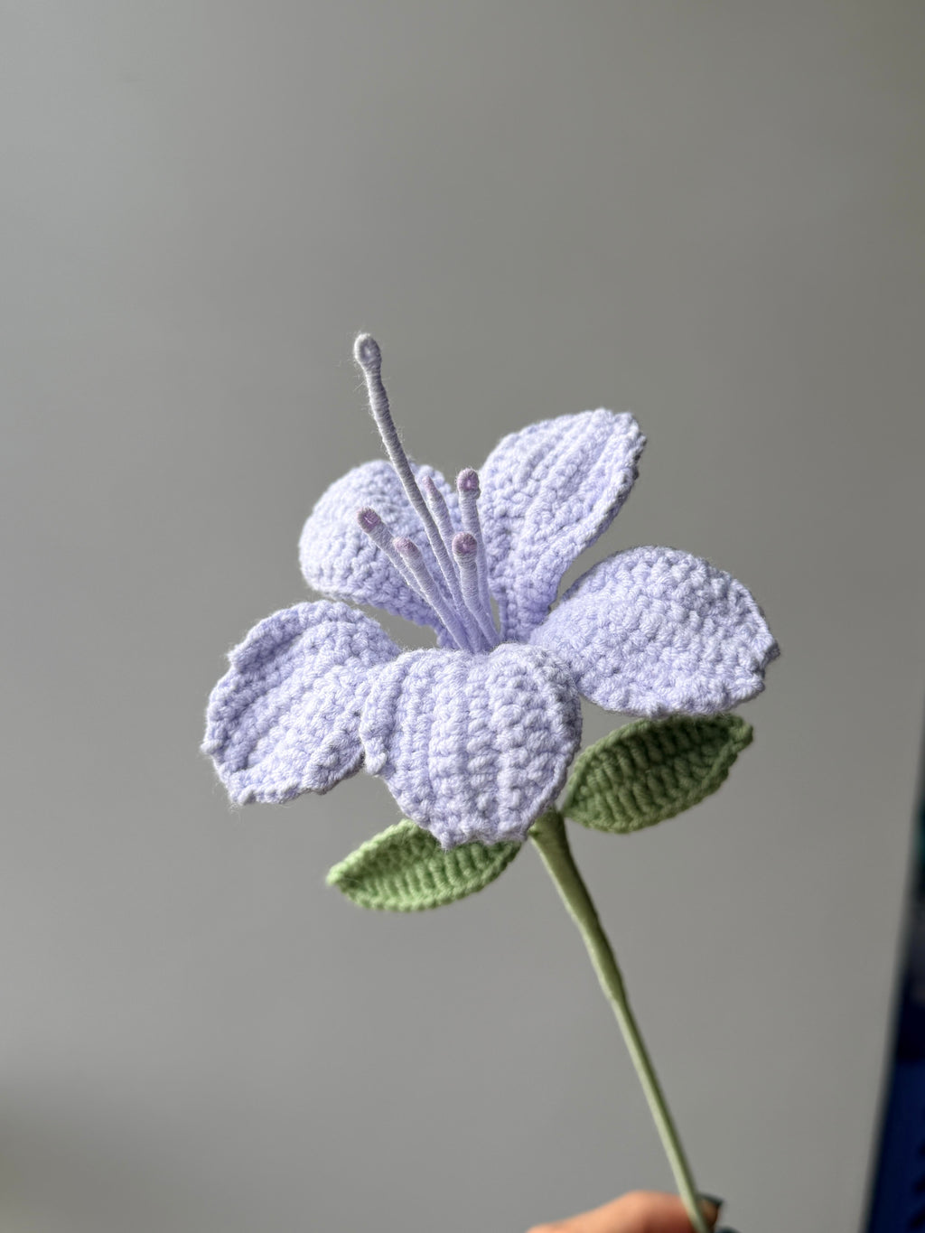 Azalea Crochet Flower Stem CF-041