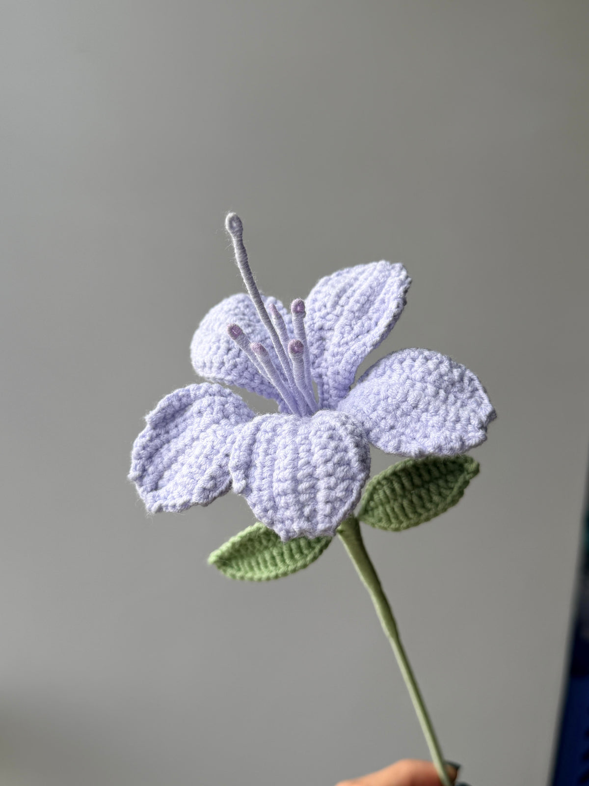 Azalea Crochet Flower Stem CF-041