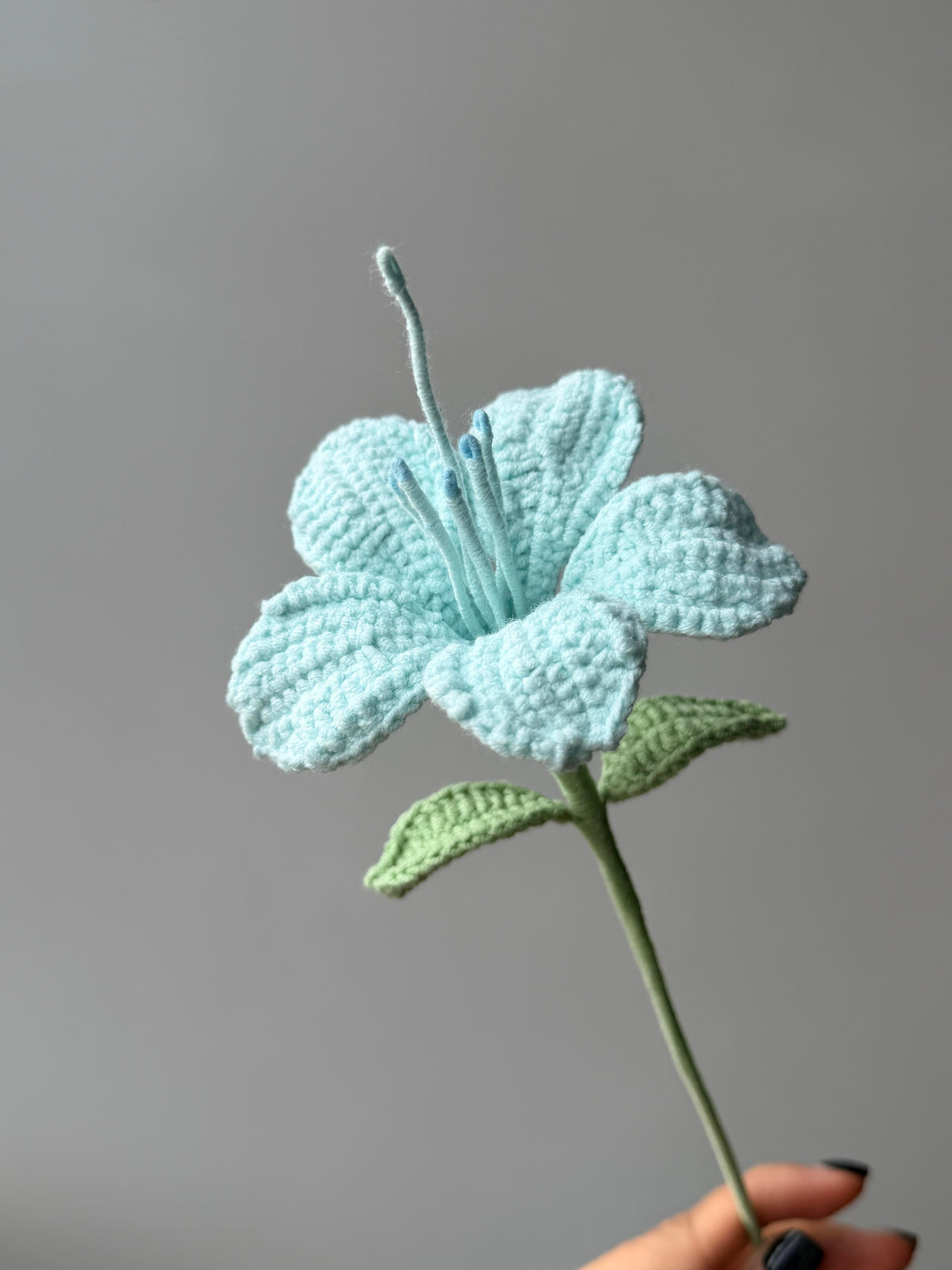 Azalea Crochet Flower Stem CF-041