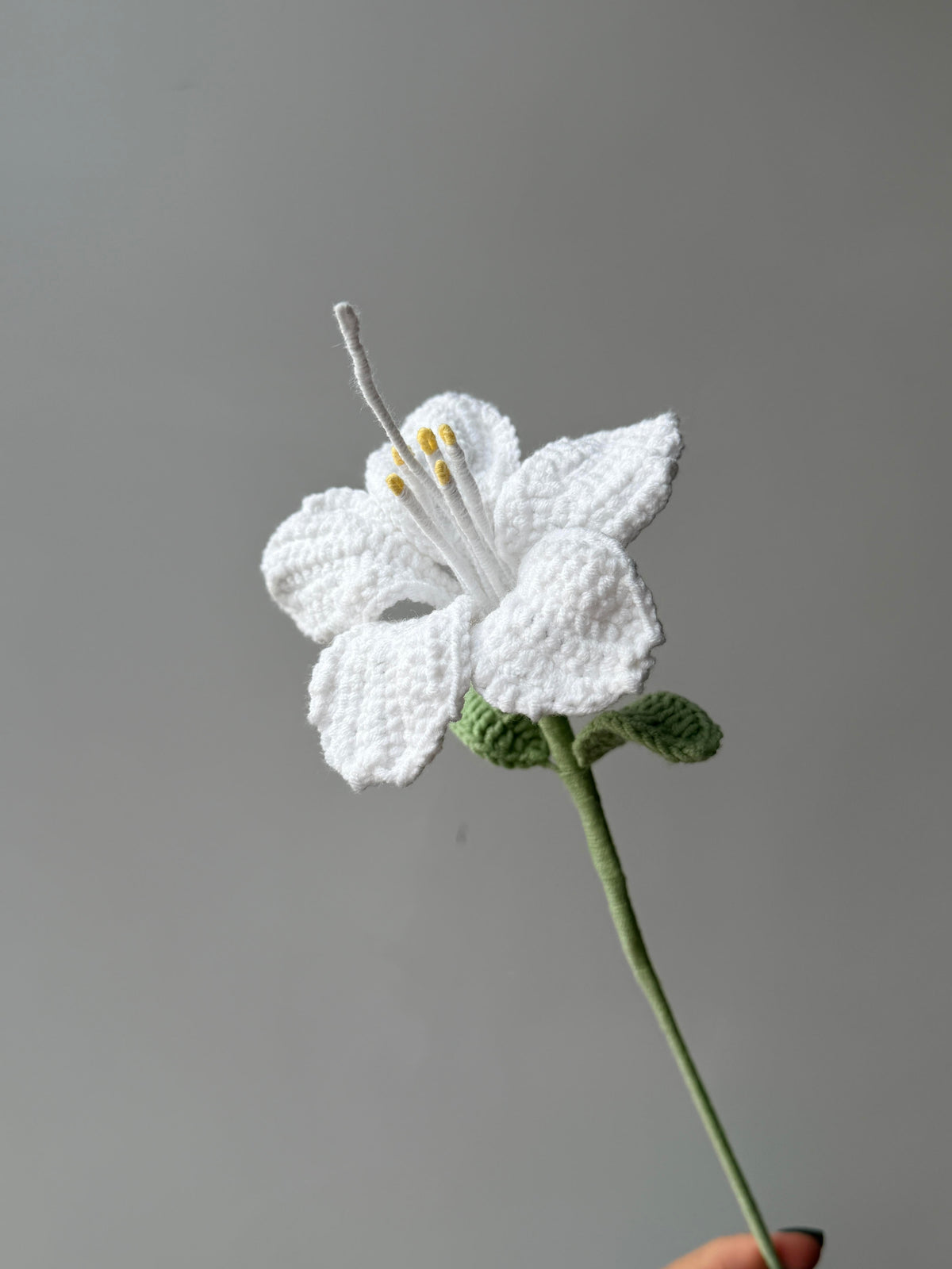 Azalea Crochet Flower Stem CF-041