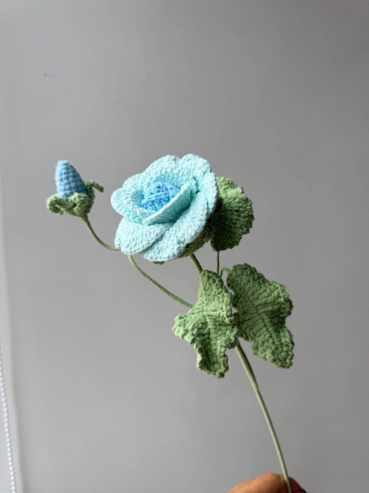 Rosa Crochet Flower Stem CF-008
