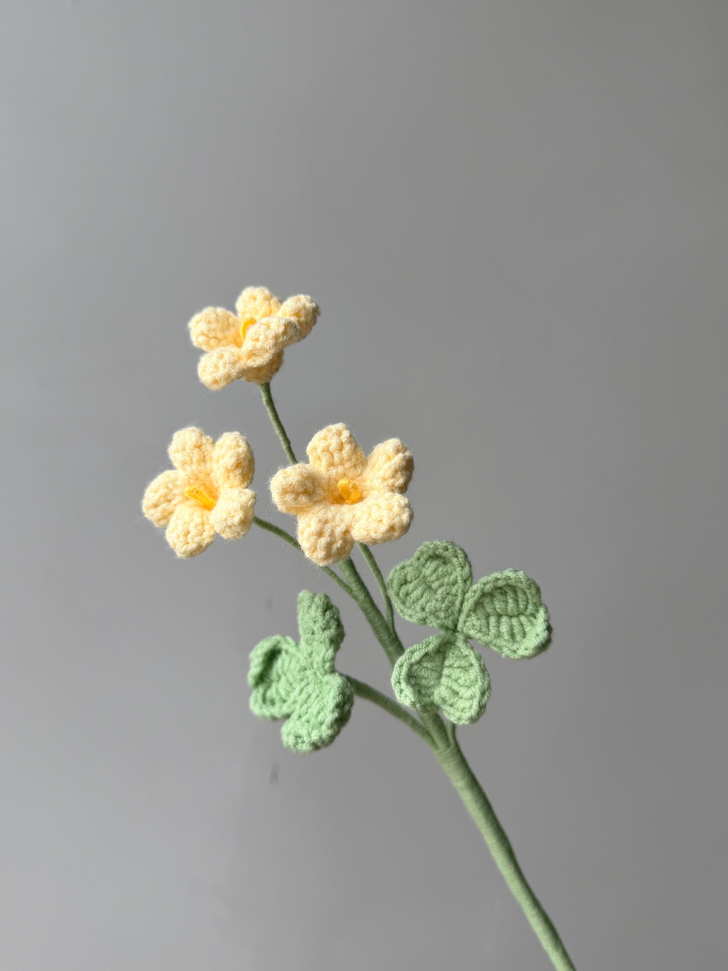 Oxalis Crochet Flower Stem CF-035