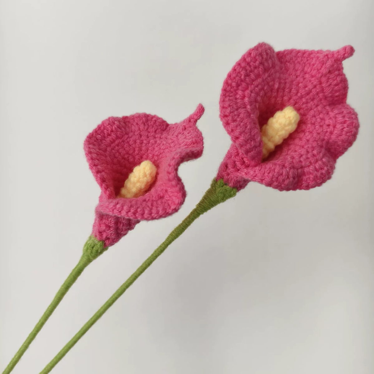 Calla Lily Crochet Flower Stem CF-043