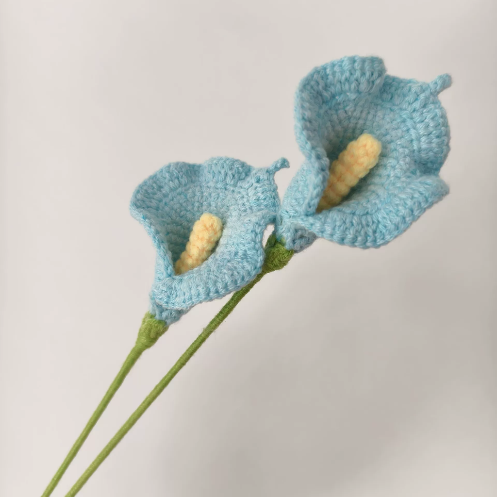 Calla Lily Crochet Flower Stem CF-043