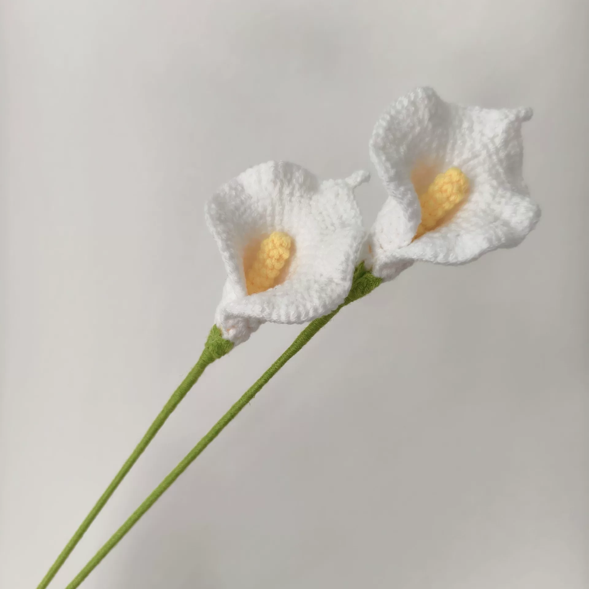 Calla Lily Crochet Flower Stem CF-043