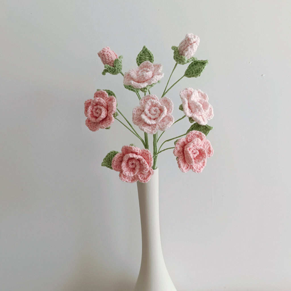 Barbie Rose Crochet Flower Stem