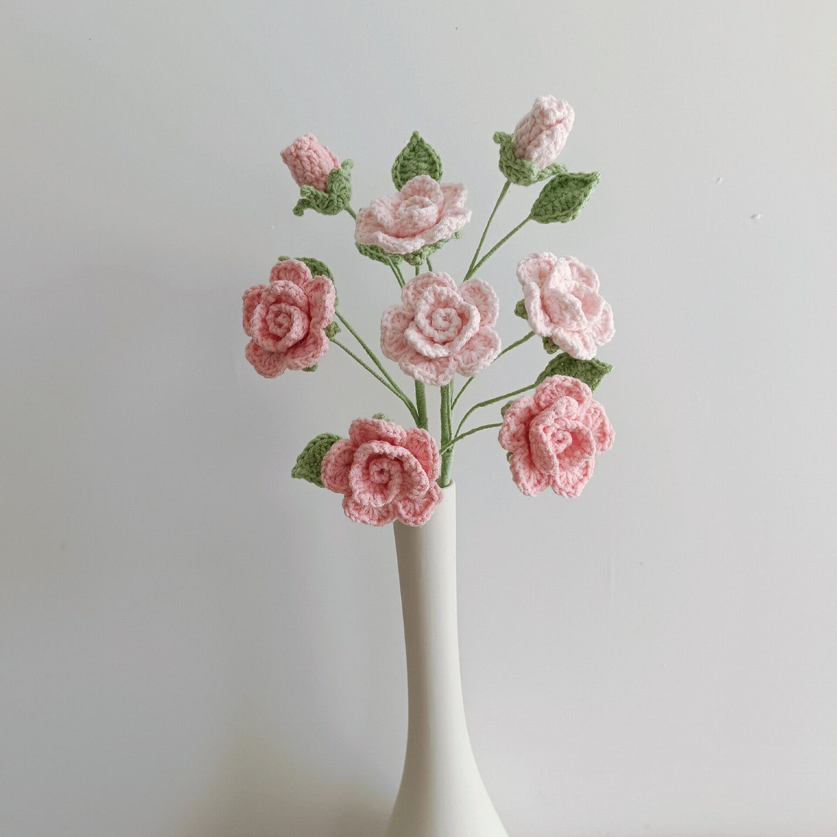 Barbie Rose Crochet Flower Stem