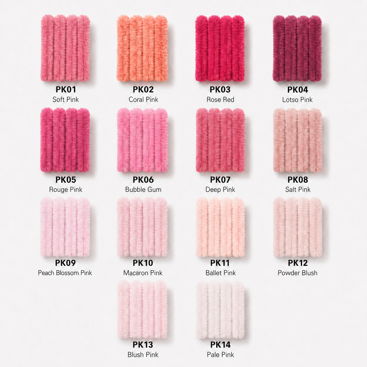 100pcs 8mm Super Dense Pipe Cleaner 30cm, DIY Flower Making Supplies Chenille Stem 104 Colors Available