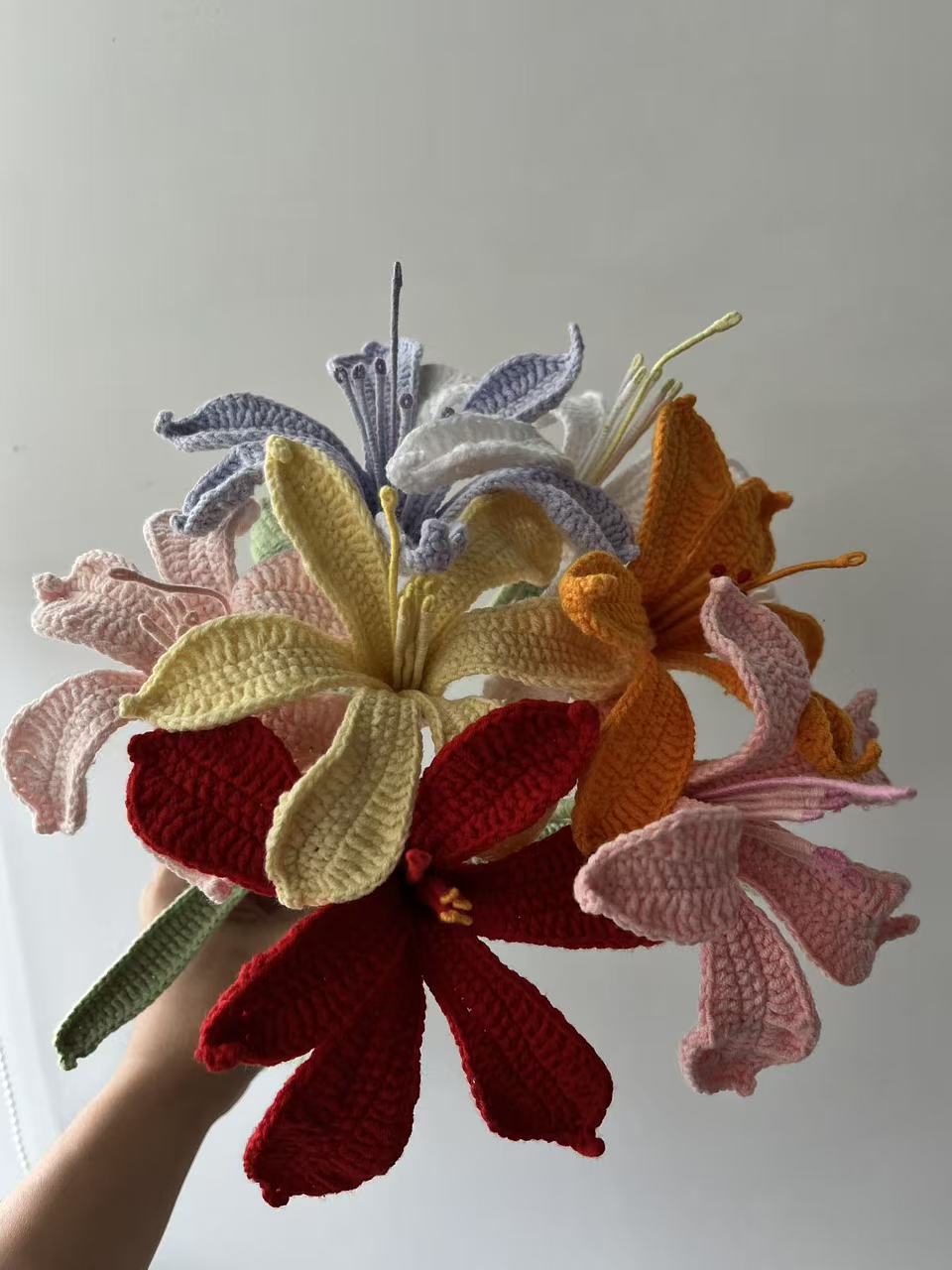 Erythronium Crochet Flower Stem CF-050