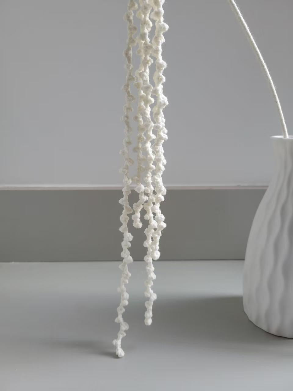 Love-Lies-Bleeding Crochet Flower Stem CL-009