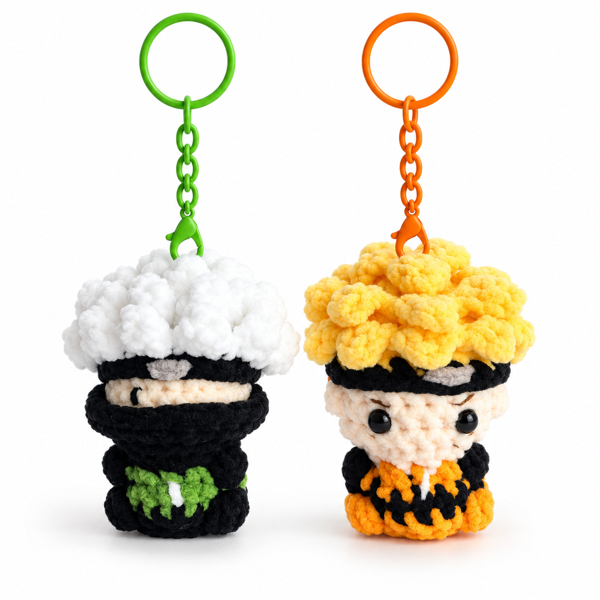 Naruto Anime Characters Crochet Keychain