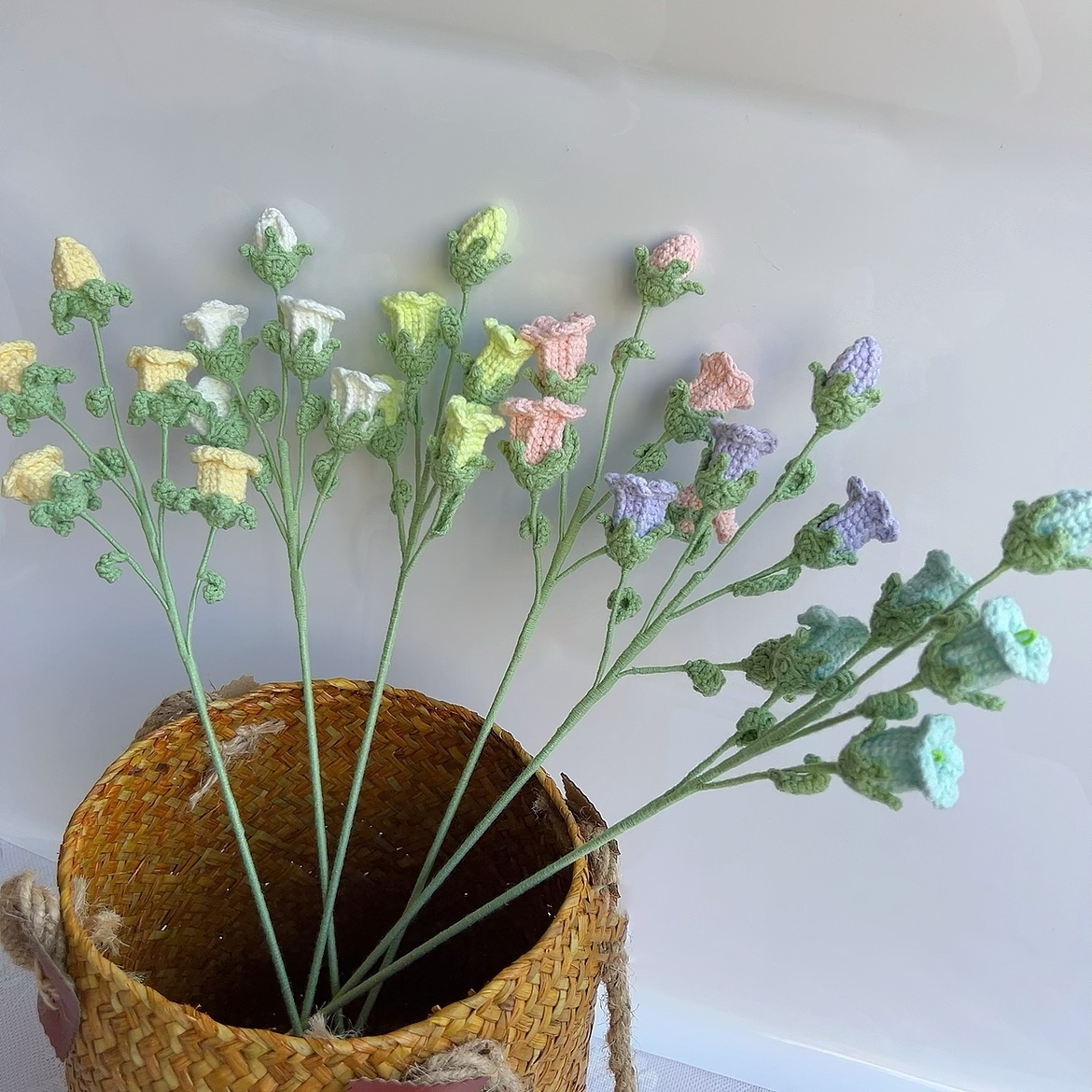 Bellflower Crochet Flower Stem