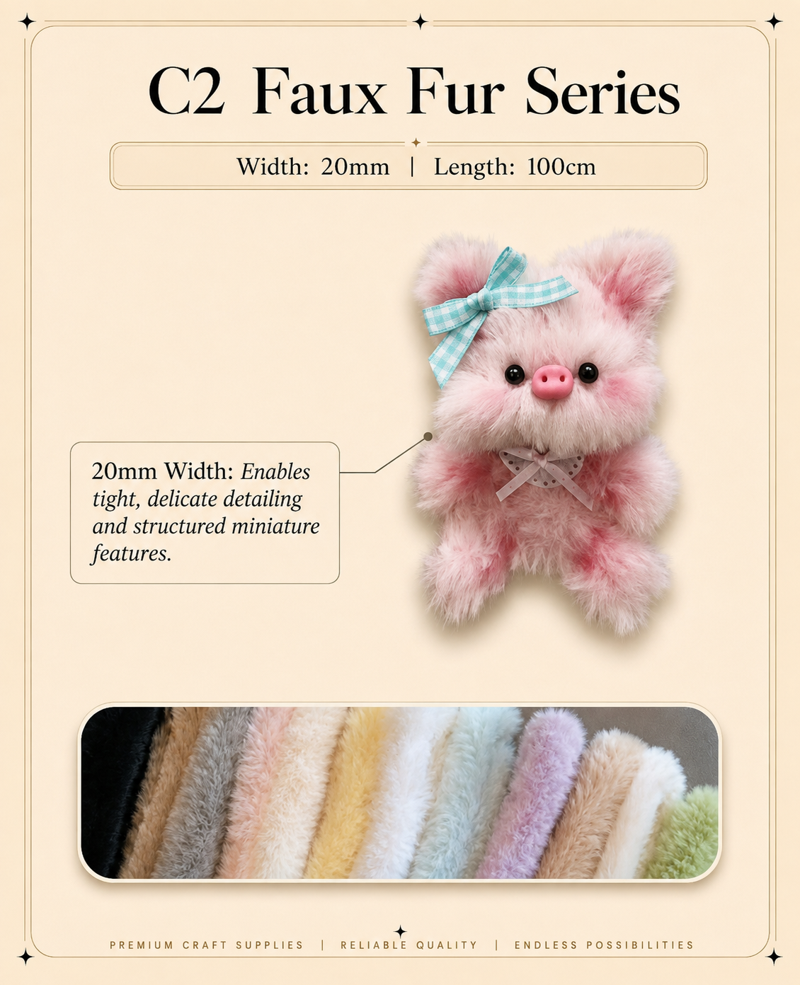 ANIMAL CRAFT PIPE CLEANER SAMPLE PACK