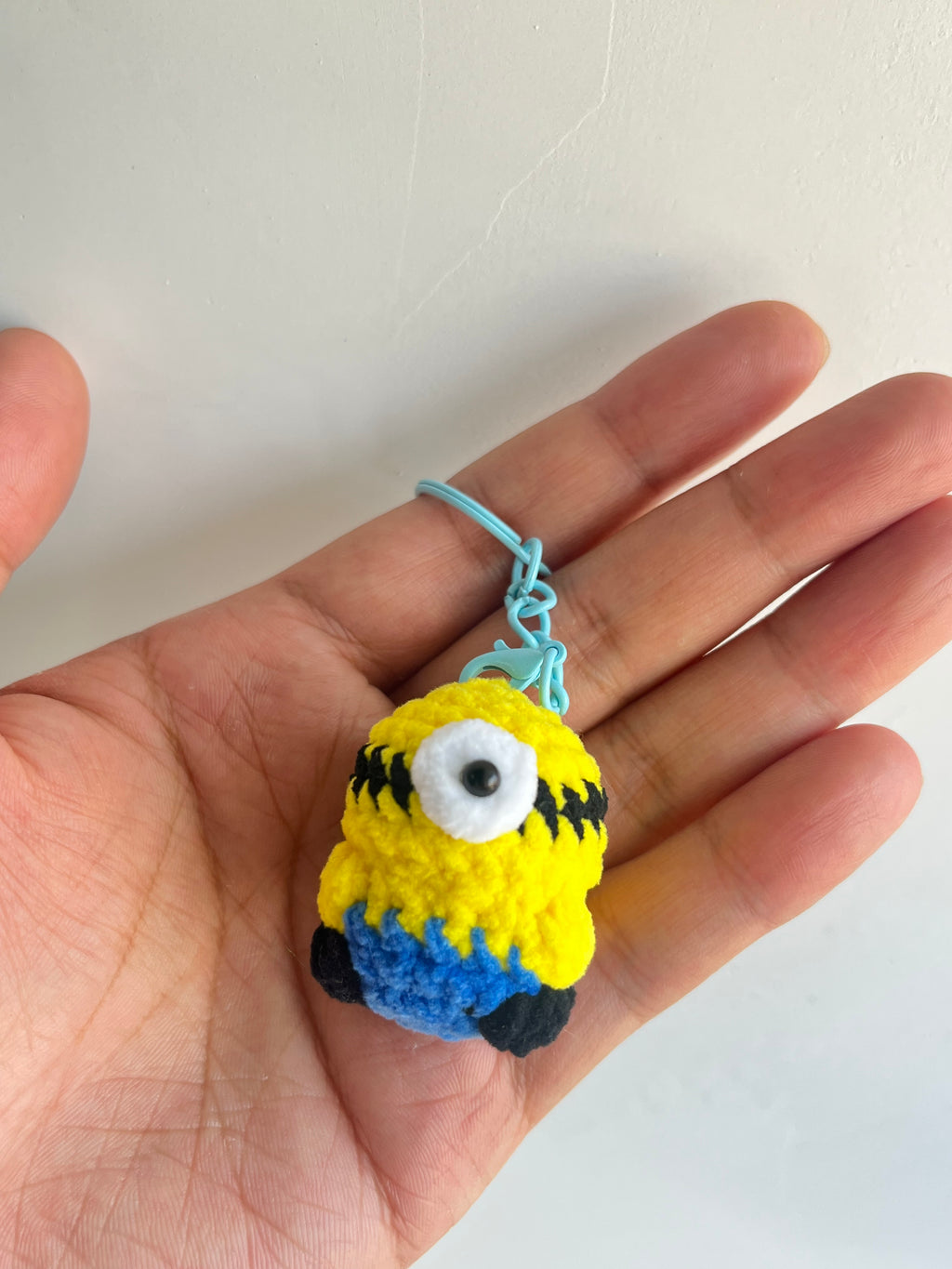 Crochet Candy Bean Character Keychain