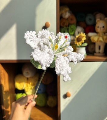 Giant Crape Myrtle Crochet Flower Stem CF-028