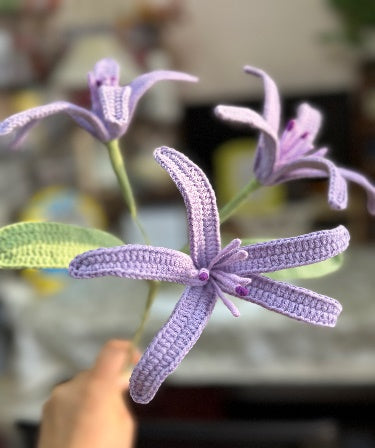 Erythronium Crochet Flower Stem CF-050