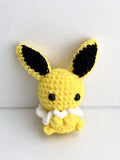 Crochet Pokémon Eevee Evolution Keychains