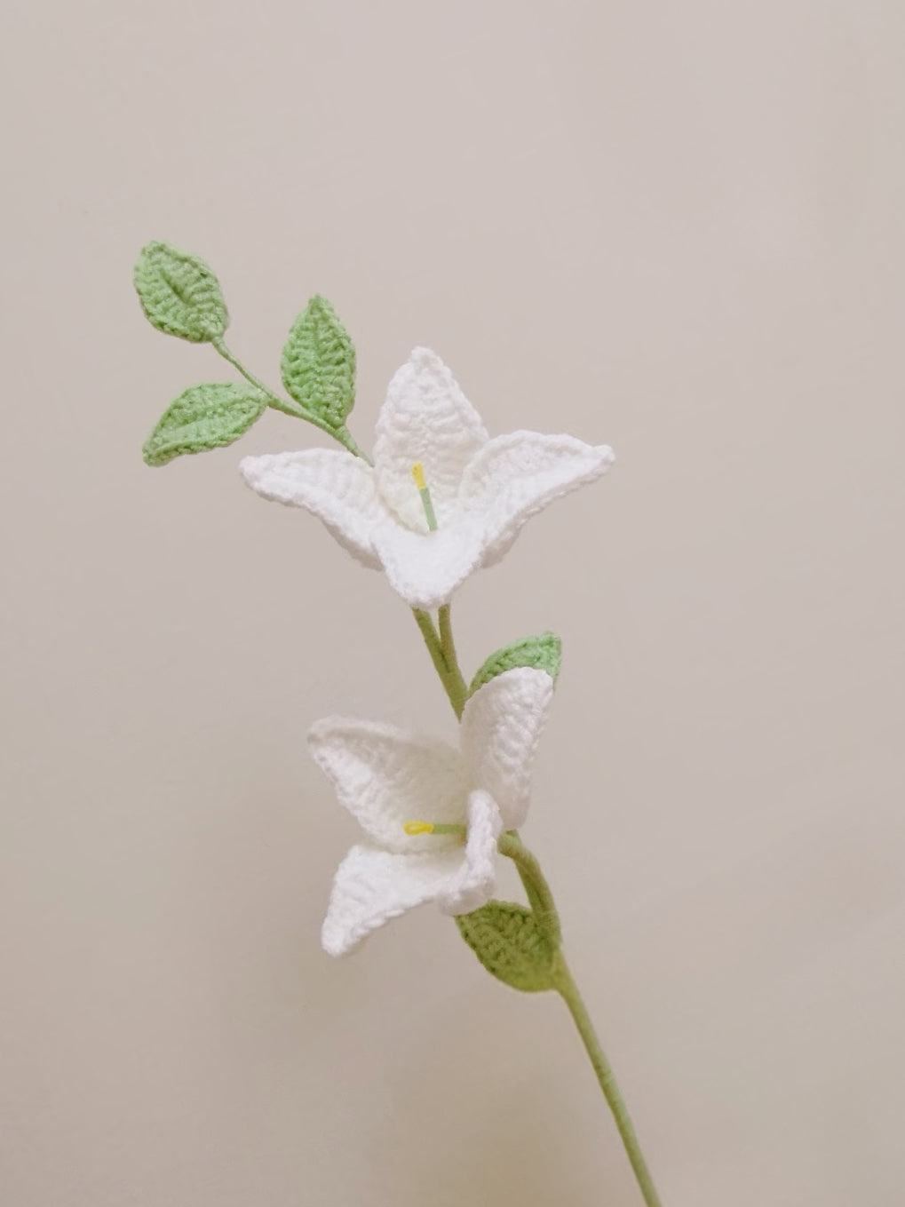 Forsythia Crochet Flower Stem