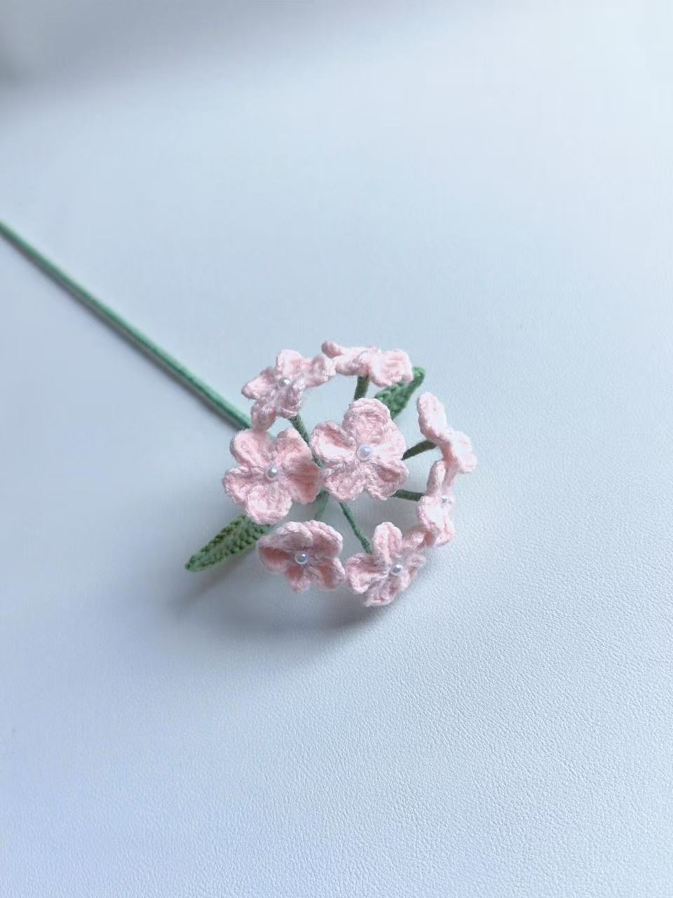 Forget me not Crochet Flower Stem CF-048