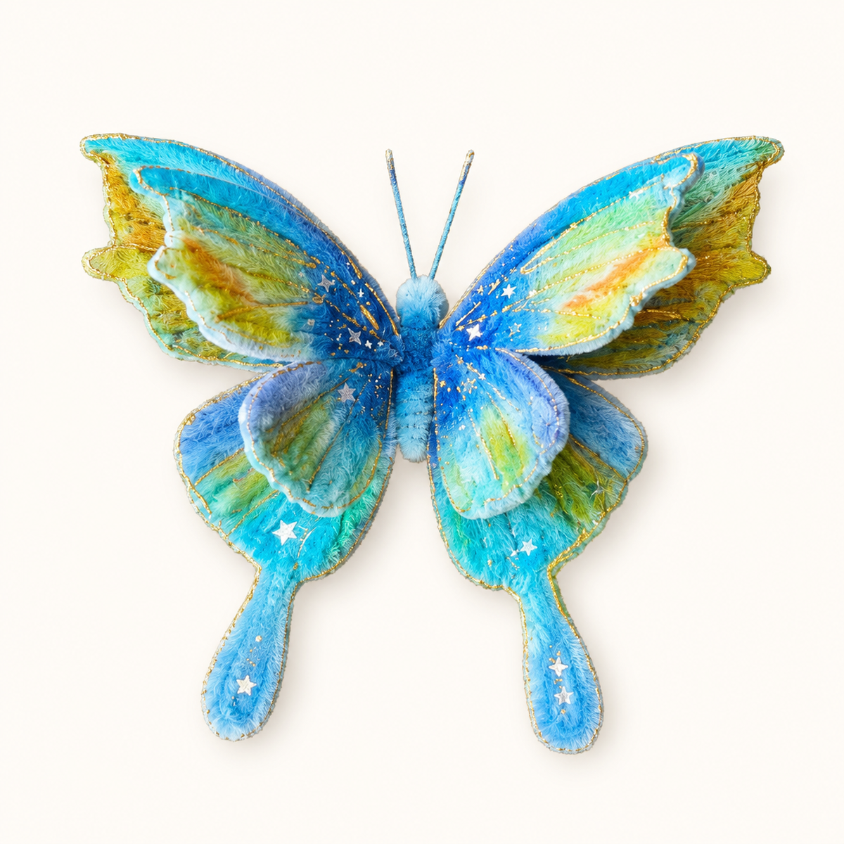 Handmade Pipe Cleaner Butterfly Brooch | Custom Colour Unique Gift & Hair Accessory