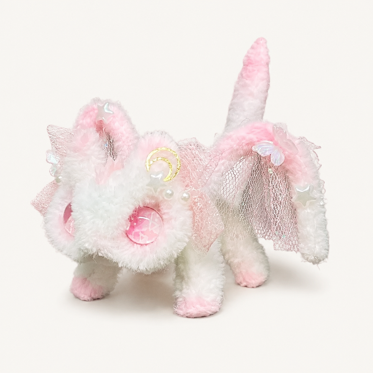 Maiden's Melody Poseable Mini Pipe Cleaner Dragon Handmade Gift