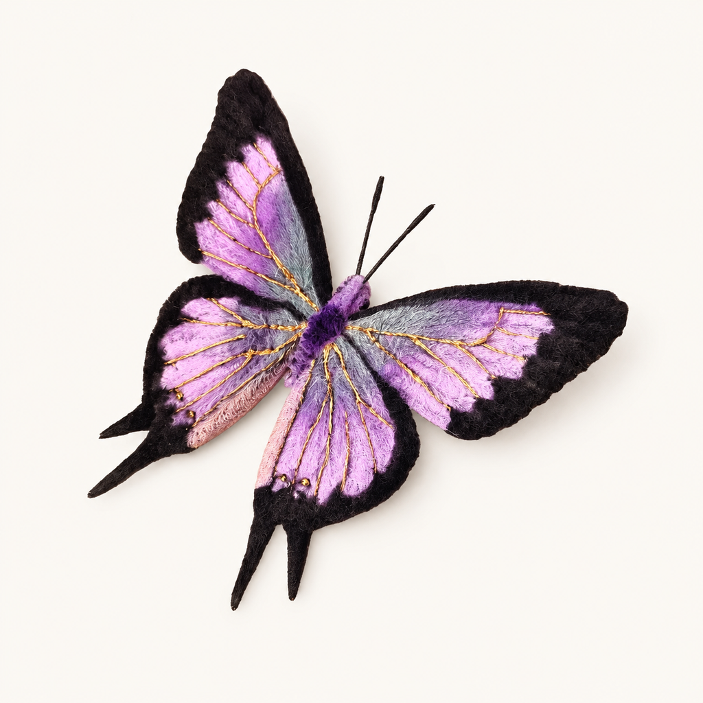 Moonkiss Swallowtail Pipe Cleaner Butterfly Handmade Custom Gift