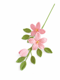 Star Jasmine Crochet Flower Stem CF-027