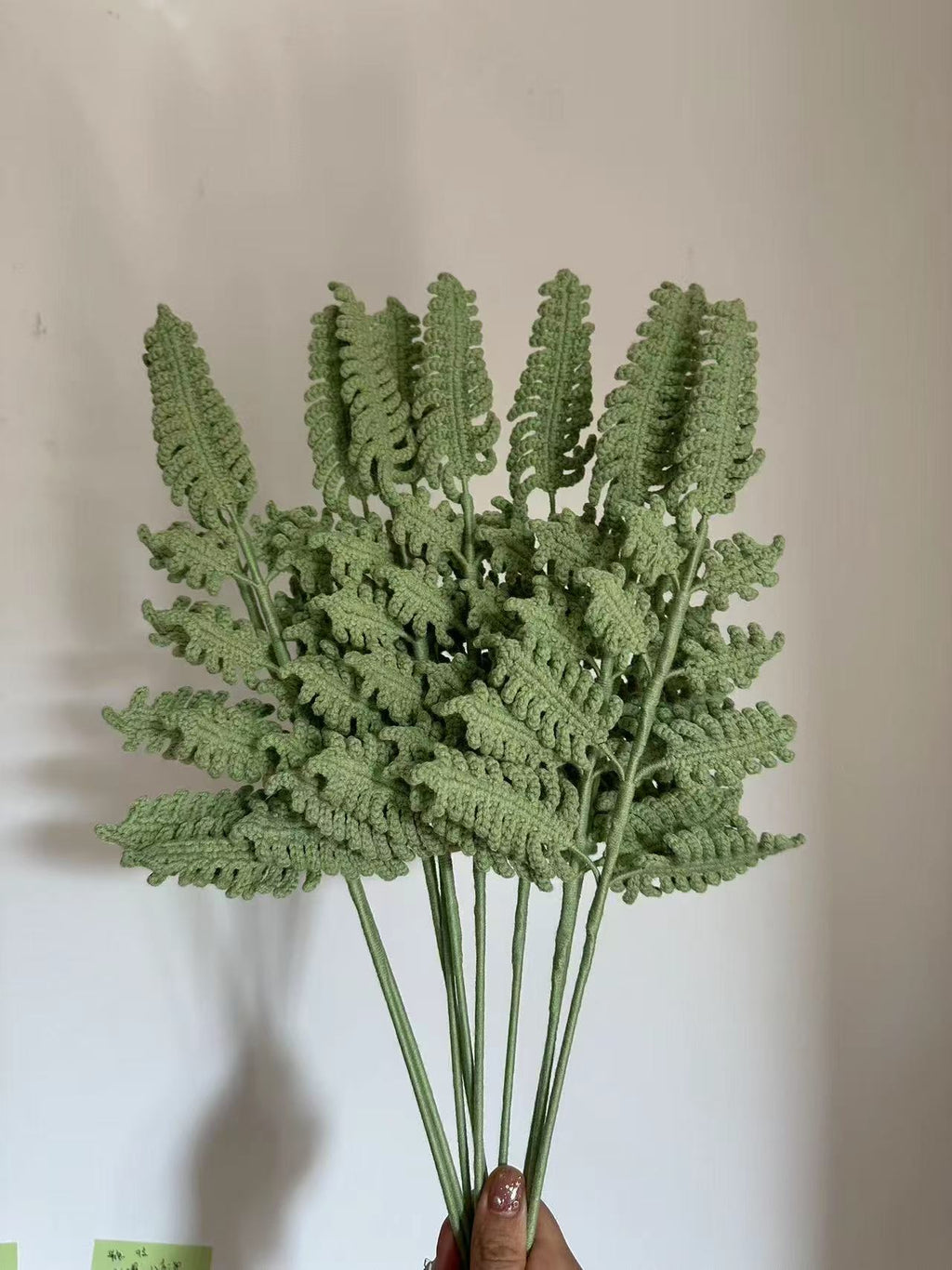 Fern Crochet Flower Stem CL-007