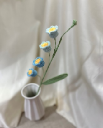 Lily of the Valley Crochet Flower Stem CF-022