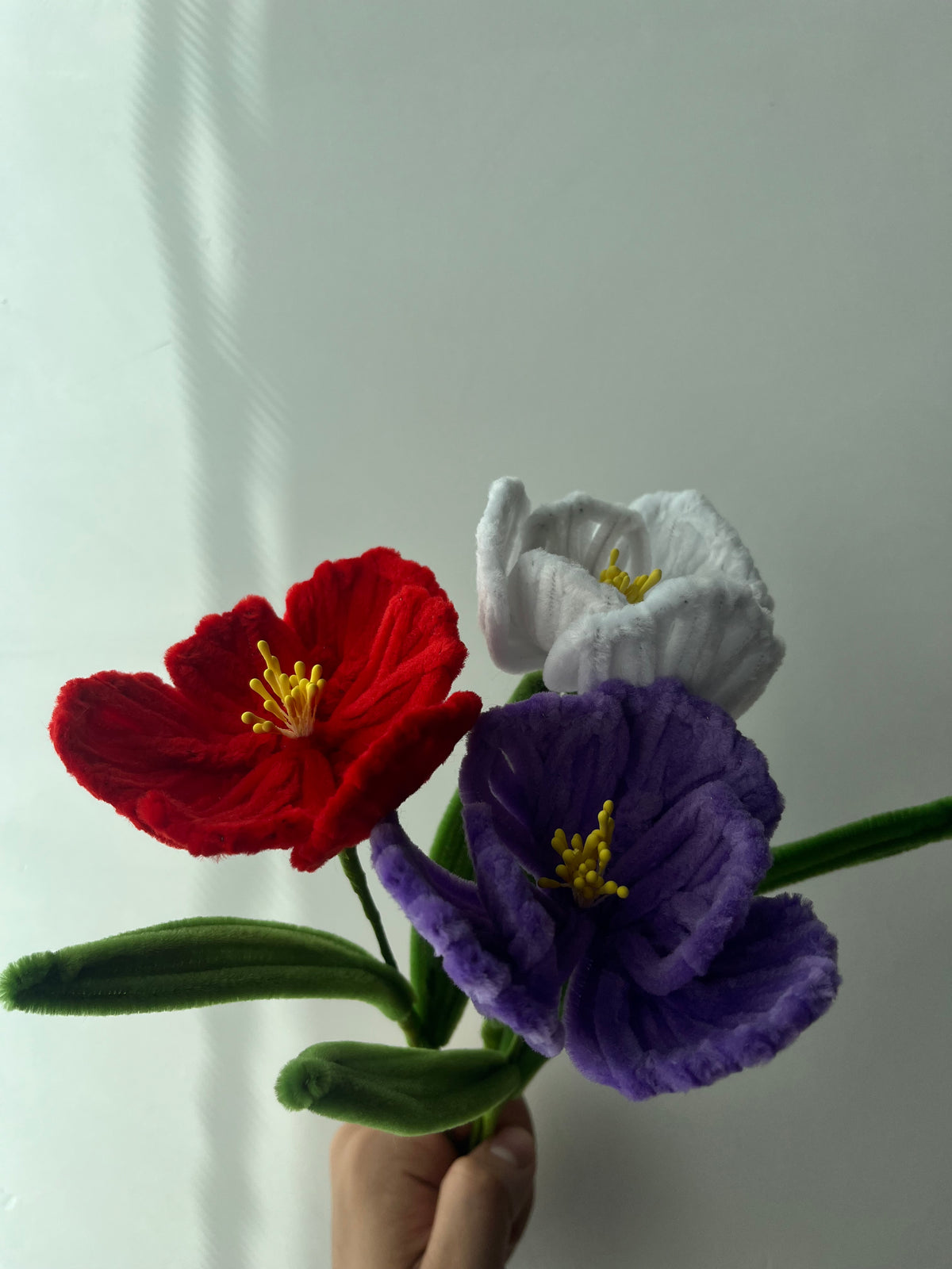 Deluxe Tulip Pipe Cleaner Flower
