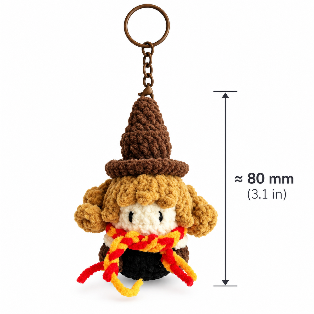 Harry Potter Crochet Character Keychains