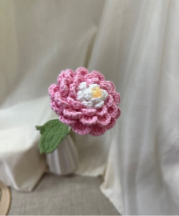 Ranunculus Crochet Flower Stem CF-034