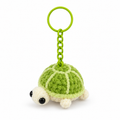 Crochet Turtle Gummy-Yarn Keychain