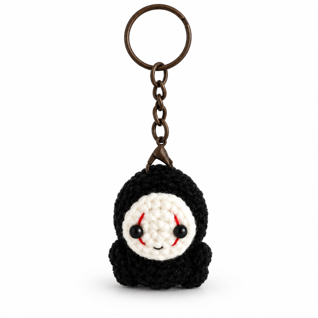 No-Face Crochet Keychain