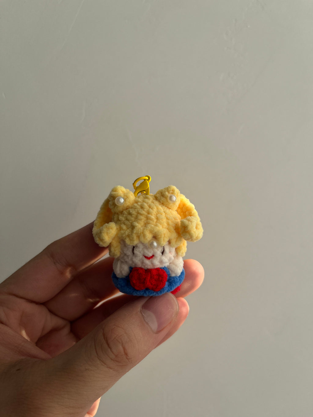 Sailor Moon Crochet Keychain