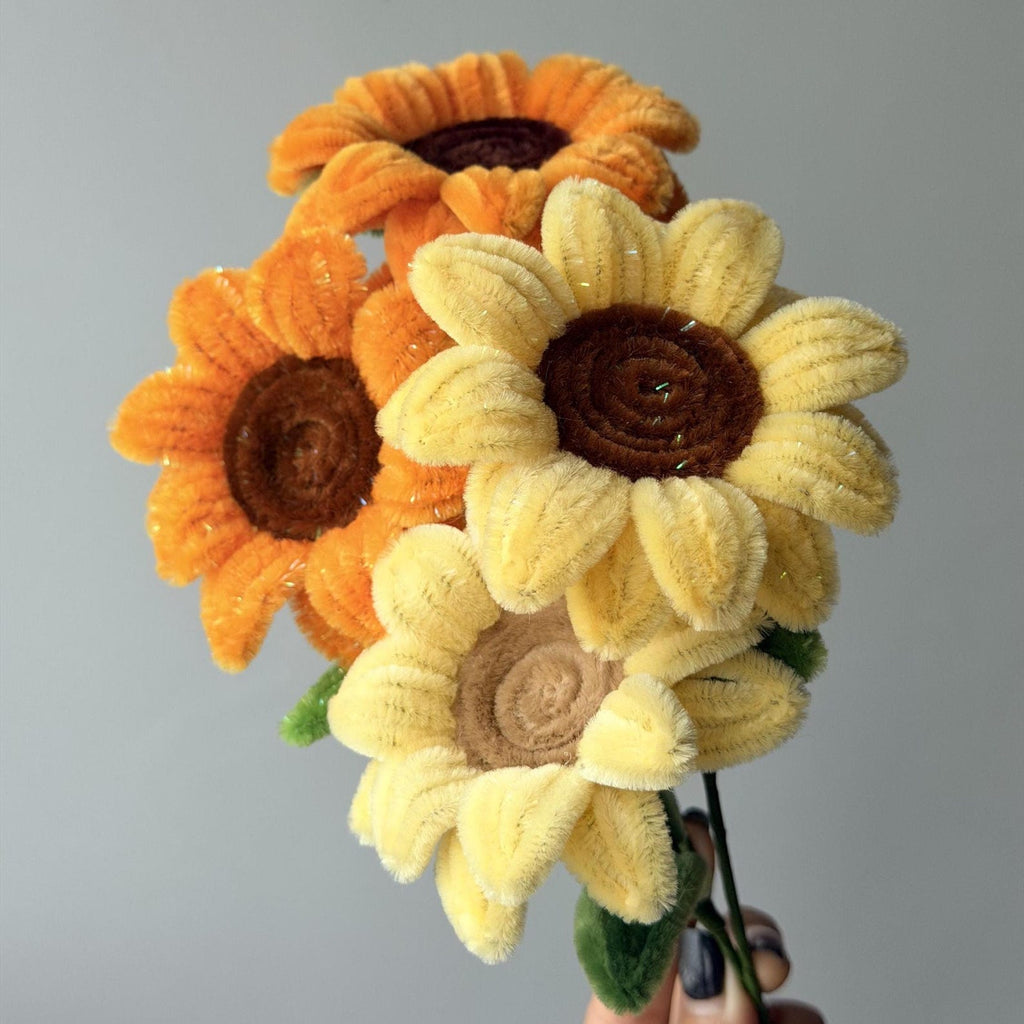 Pipe Cleaner Chenille Stem Sunflower