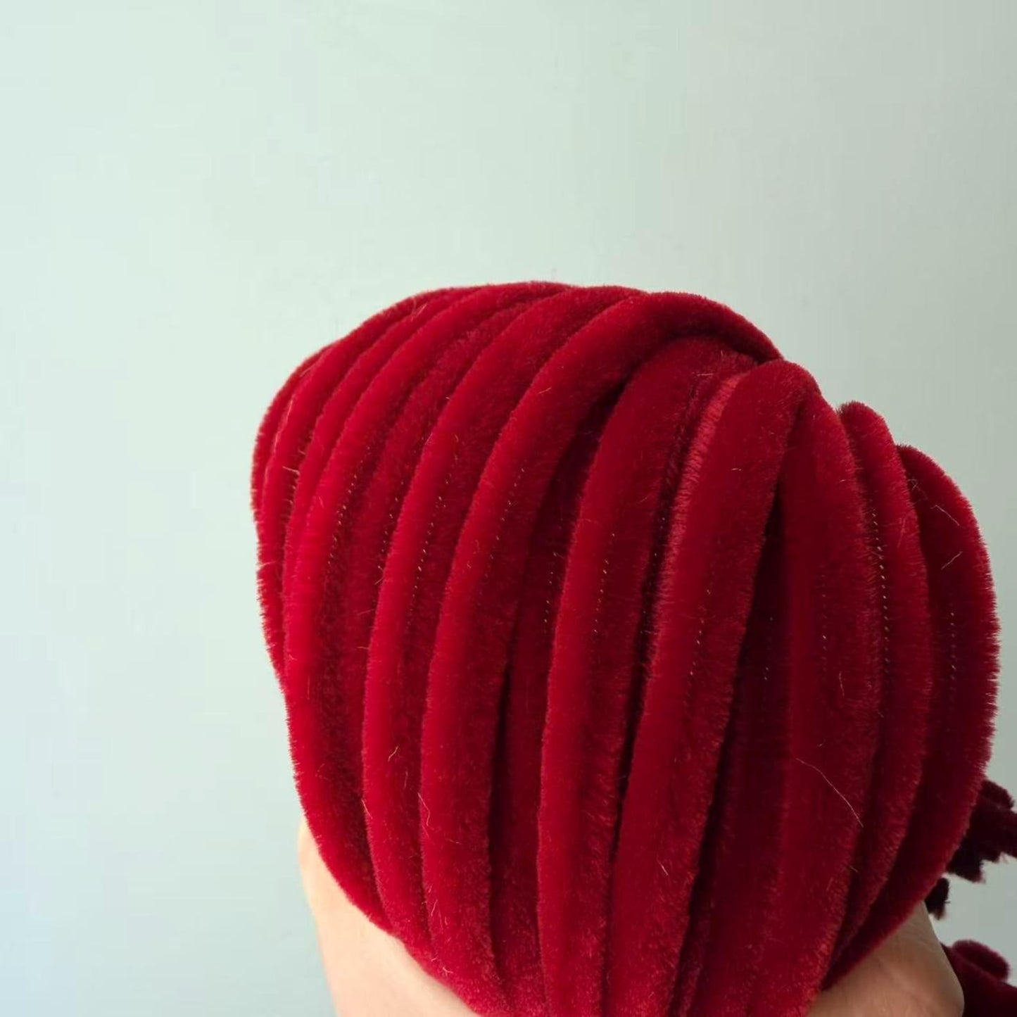 100pcs 8mm Super Dense Pipe Cleaner 30cm, DIY Flower Making Supplies Chenille Stem 104 Colors Available