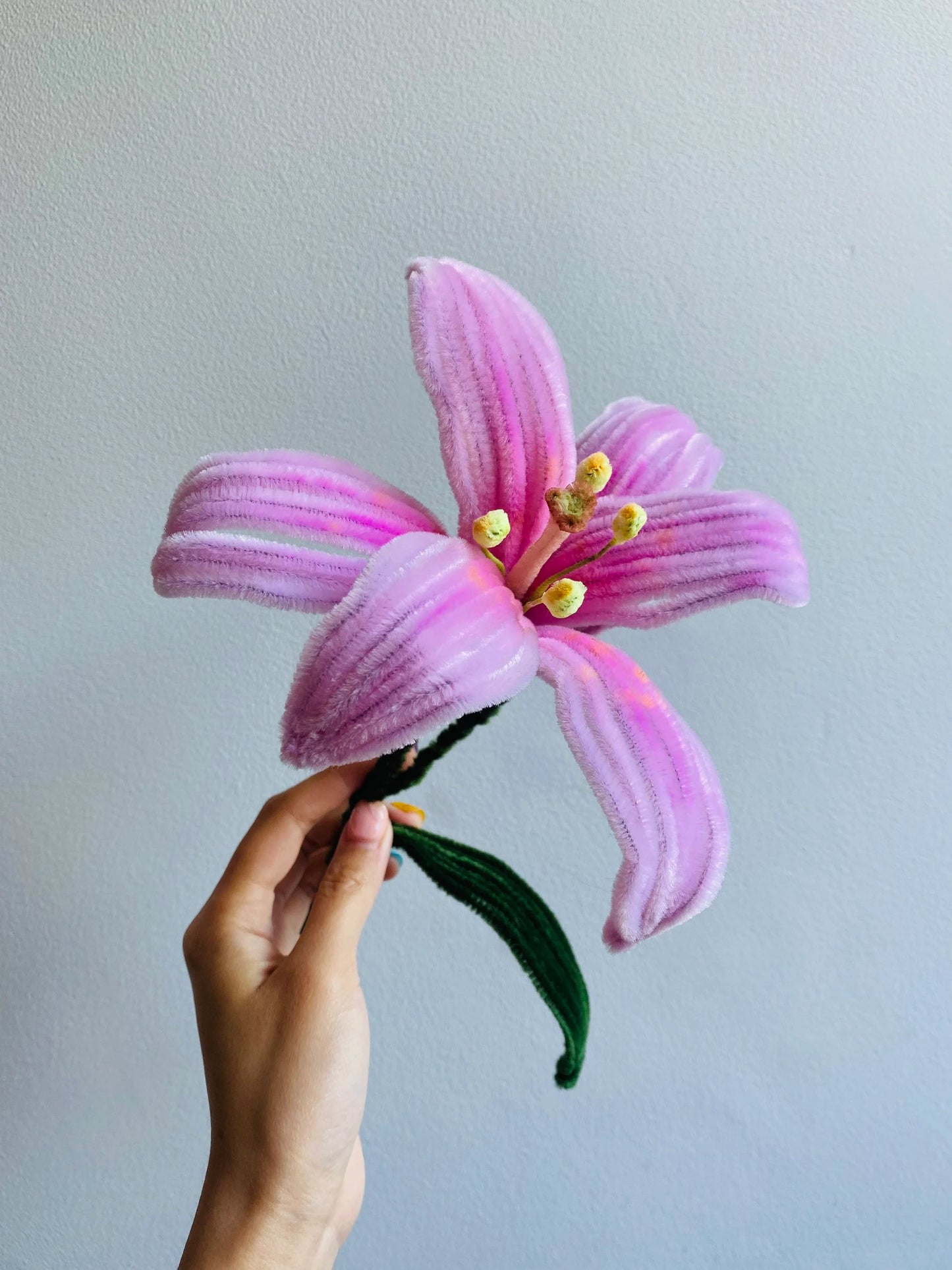 Pipe Cleaner Lily DIY Kit for 7 Flowers