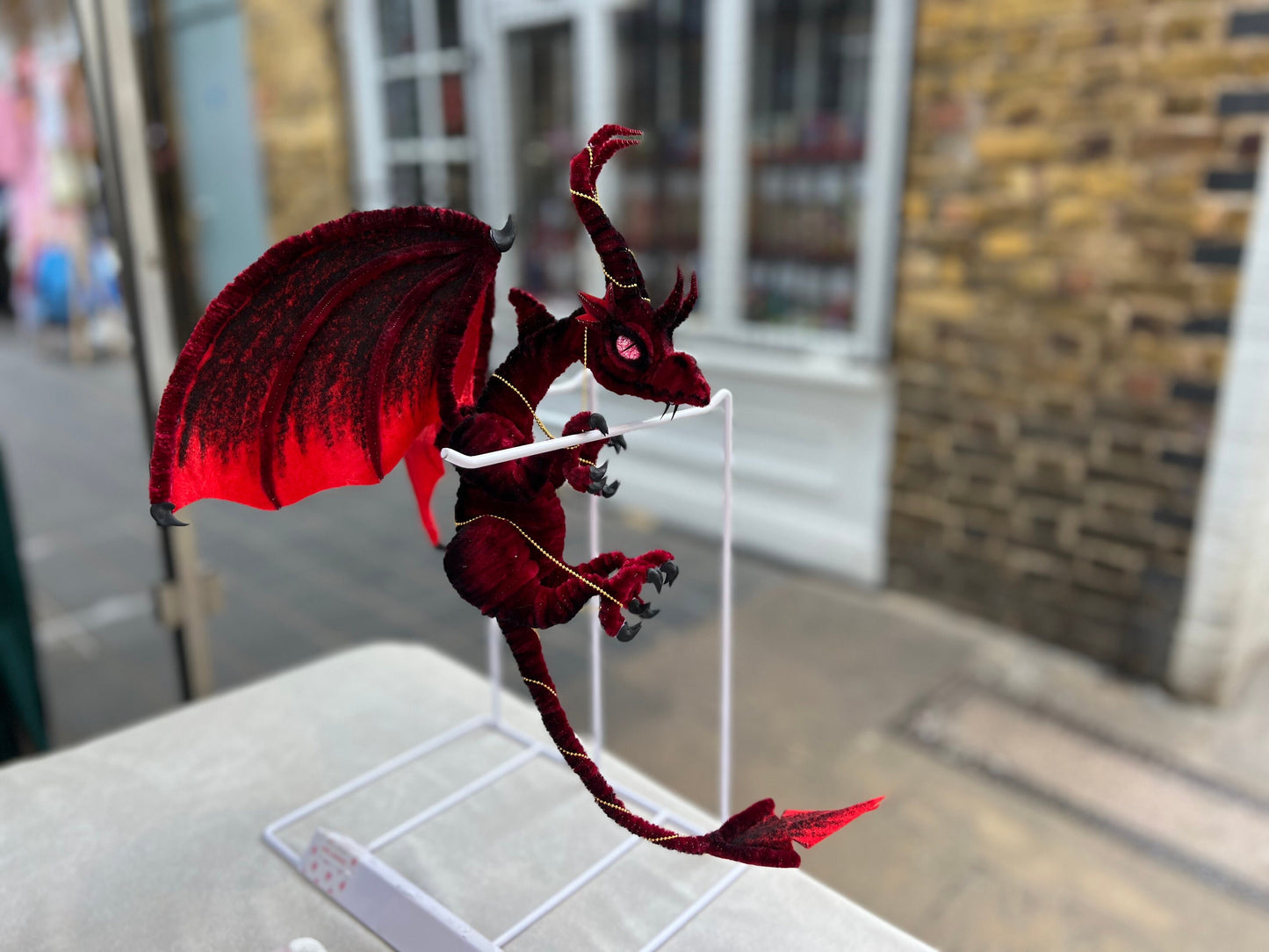 Handmade Pipe Cleaner Dragon Customizable Gift Commission Accepted