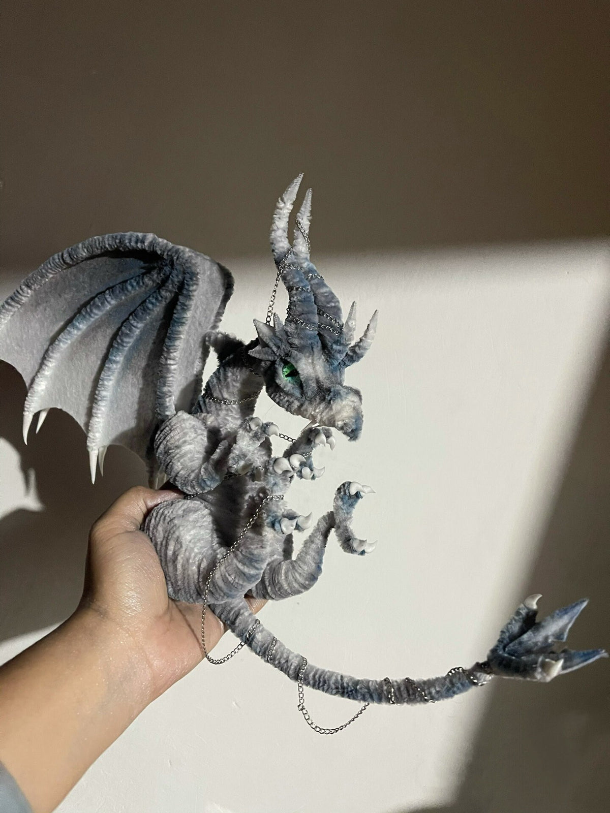 Handmade Pipe Cleaner Dragon Customizable Gift Commission Accepted